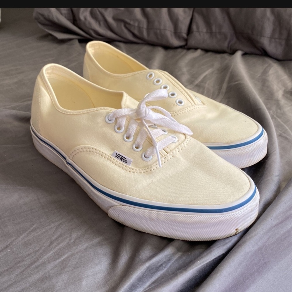 Vans classics cream color